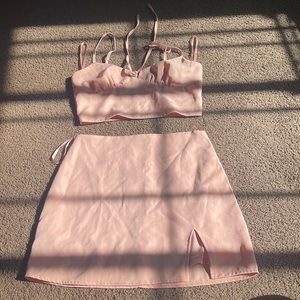 Pink 2 piece
